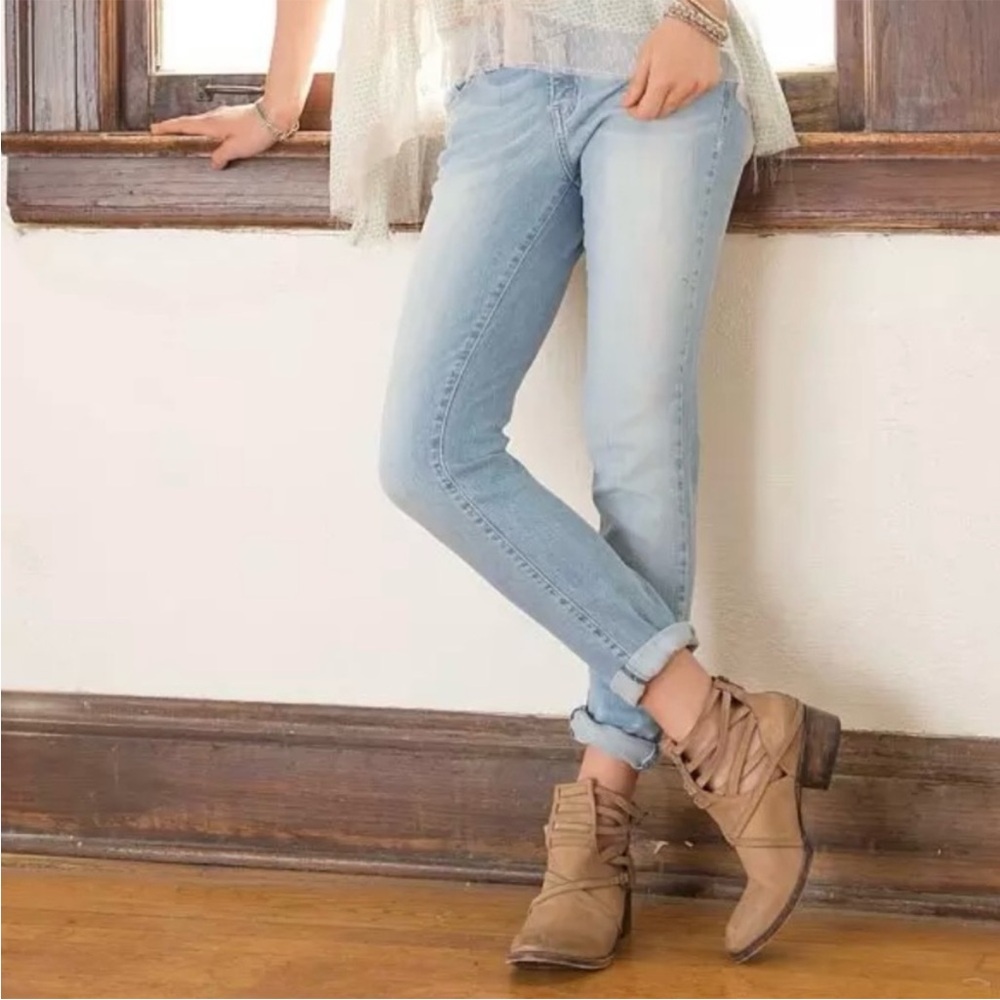 Freebird By Steven Stair Womens Shoe Ankle Boot Tan Buckle Straps